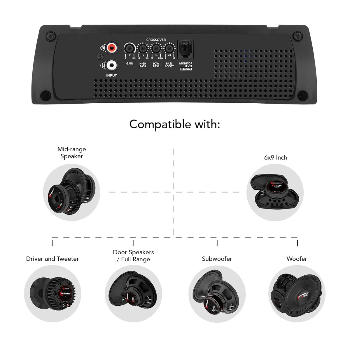 Taramps HD 3000 2 Ohms Black
