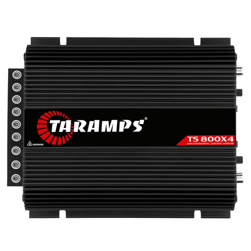 Taramps TS 800x4 2 Ohms Black Multichannel Stereo Amplifier