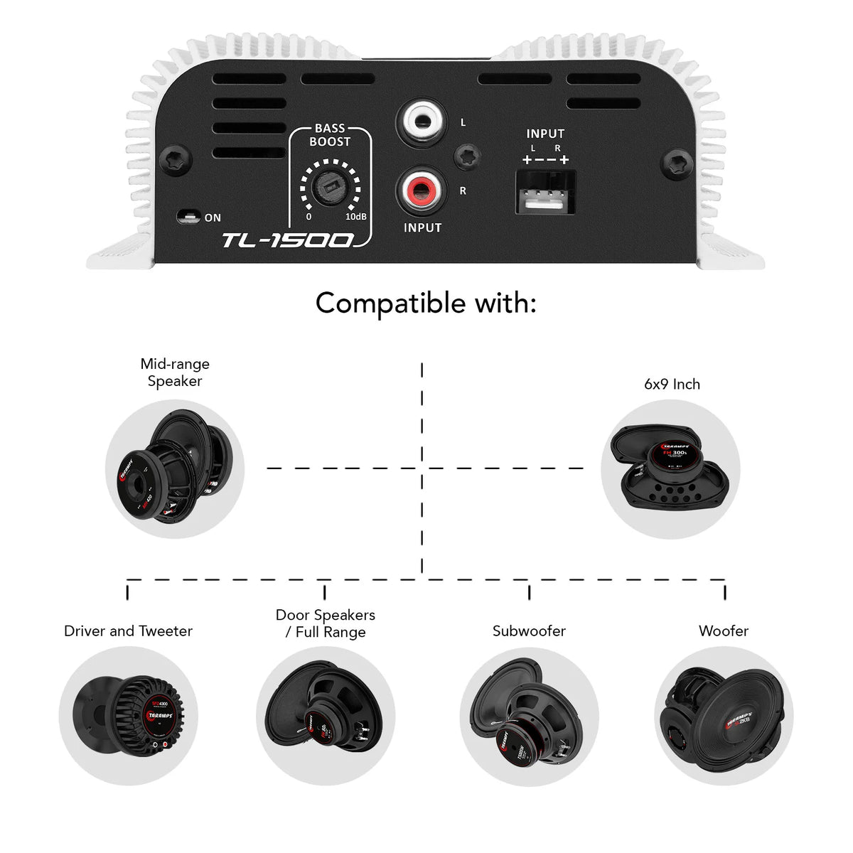 Taramps TL 1500 Car Audio Amplifier