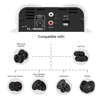 Taramps TL 1500 Car Audio Amplifier