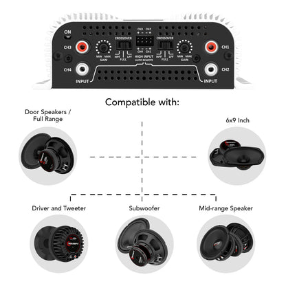 Taramps TS 1200x4 Car Audio Amplifier