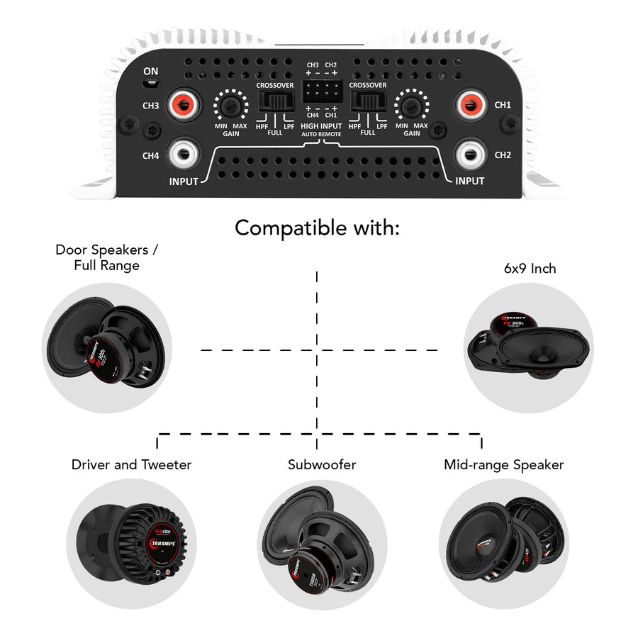 Taramps TS 1200x4 Car Audio Amplifier