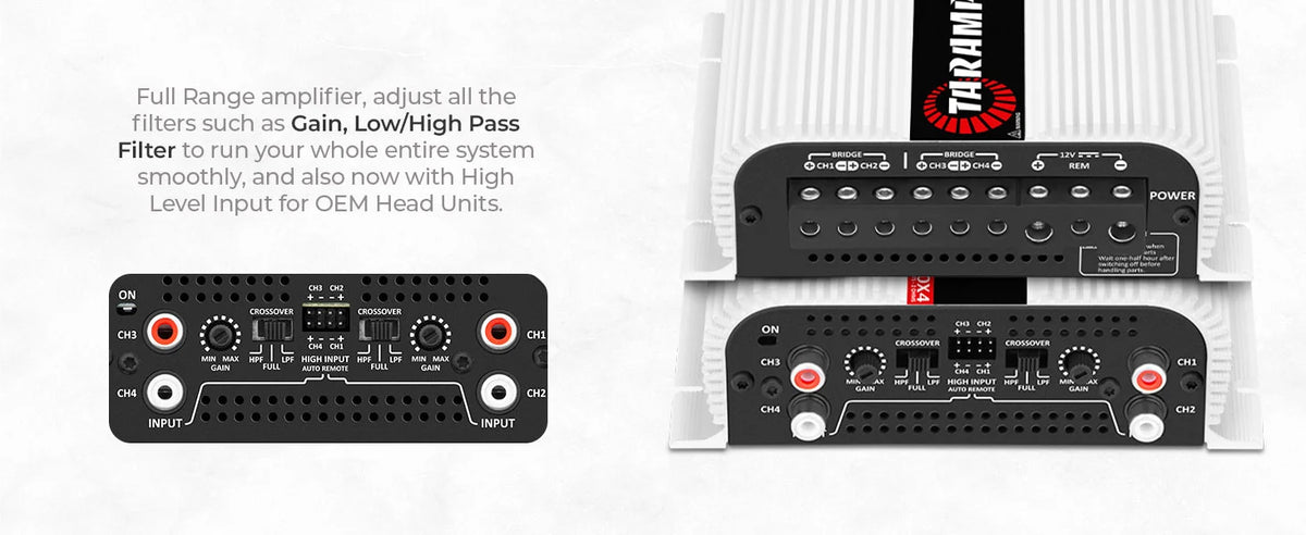 Taramps DS 440x4 Car Audio Amplifier