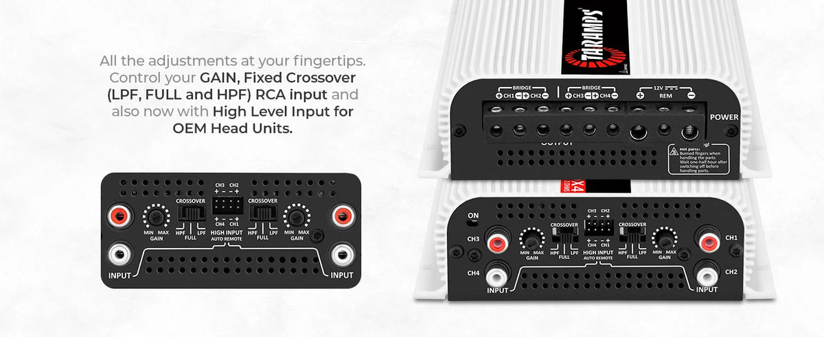 Taramps DS 1200x4 Car Audio Amplifier