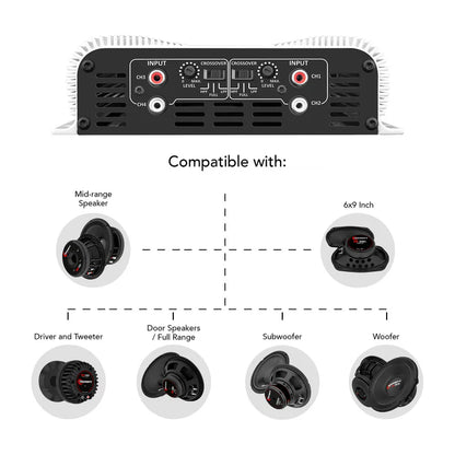 Taramps DS 1200x4 Car Audio Amplifier