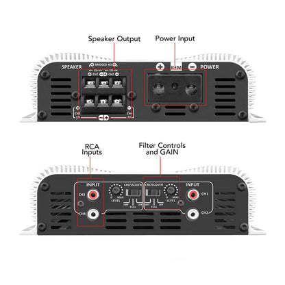 Taramps DS 1200x4 Car Audio Amplifier