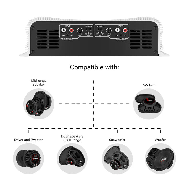 Taramps DS 2000x4 Car Audio Amplifier