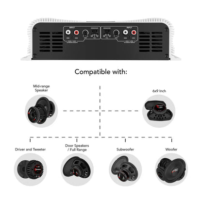 Taramps DS 2000x4 Car Audio Amplifier