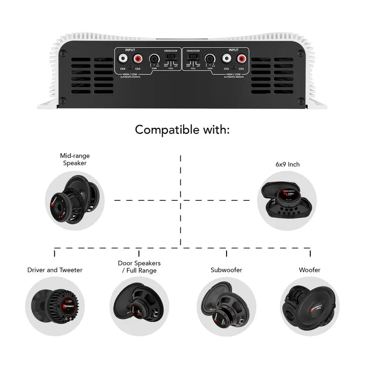 Taramps DS 2000x4 Car Audio Amplifier
