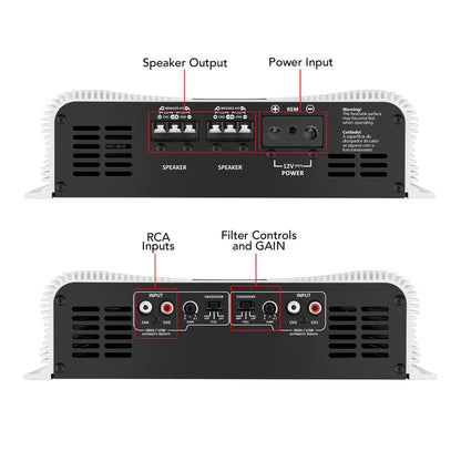 Taramps DS 2000x4 Car Audio Amplifier