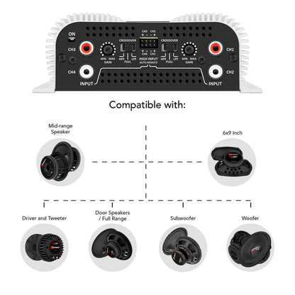 Taramps DS 440x4 Car Audio Amplifier