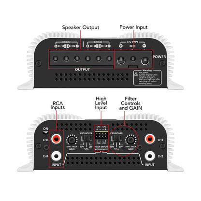 Taramps DS 440x4 Car Audio Amplifier