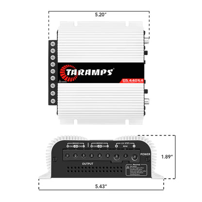 Taramps DS 440x4 Car Audio Amplifier