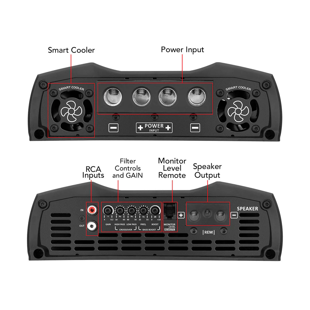 Taramps SMART8 BASS Car Audio Amplifier