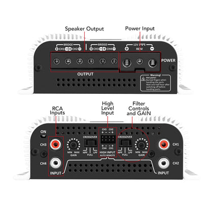 Taramps TS 1200x4 Car Audio Amplifier