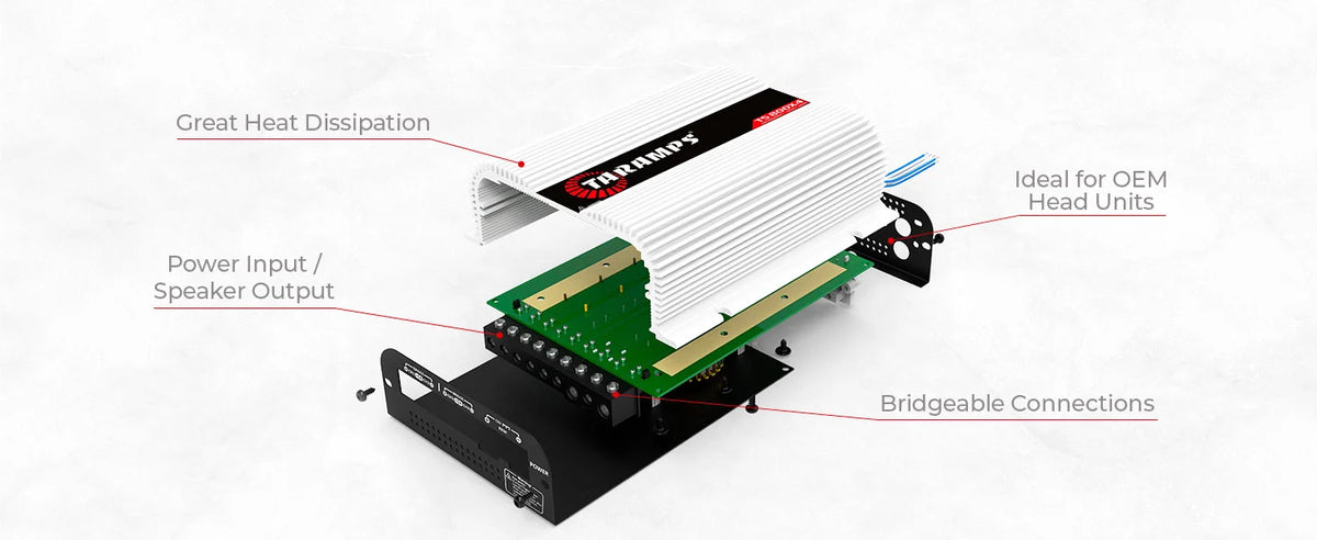 Taramps TS 800x4 1 Ohm Multichannel Stereo Amplifier
